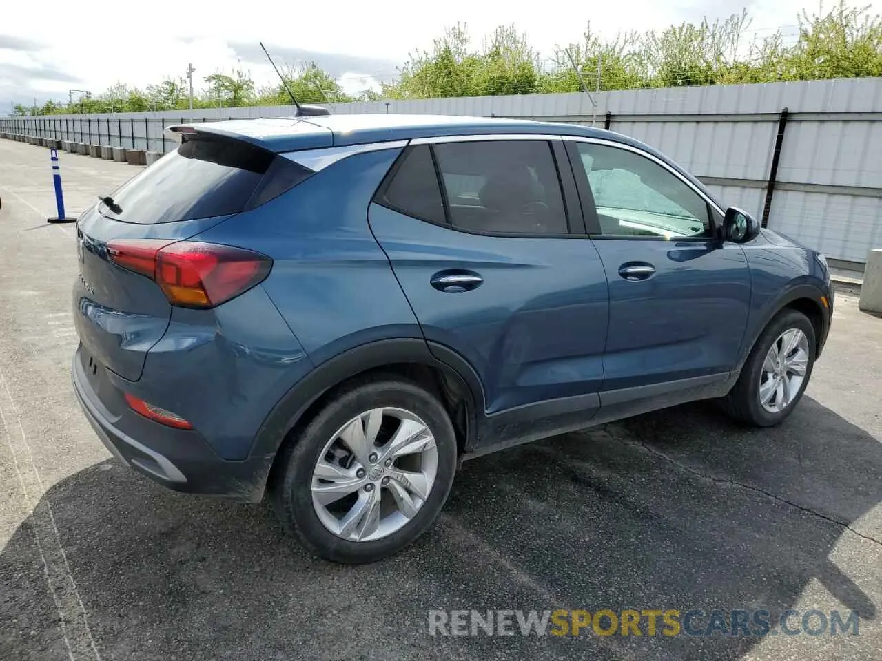 3 fotografías del automóvil dañado KL4AMBS23RB078772 BUICK ENCORE 2024