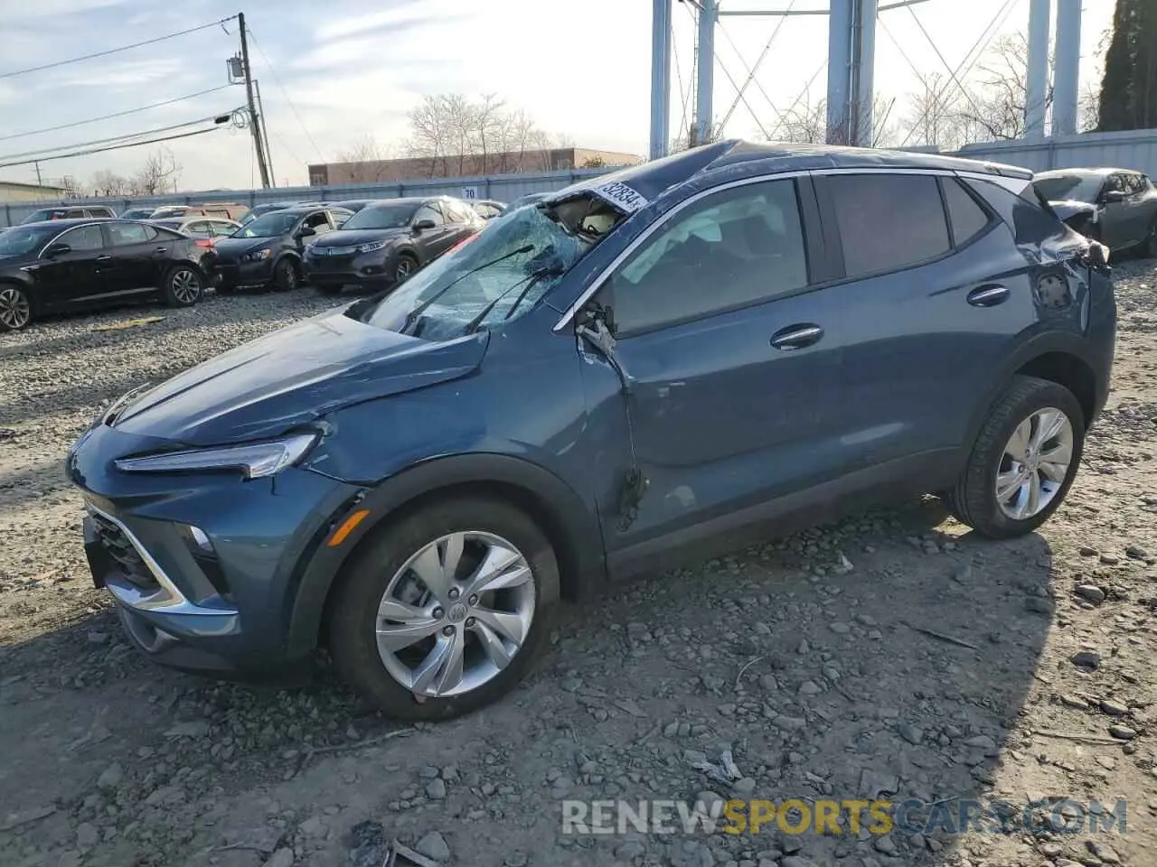 1 fotografías del automóvil dañado KL4AMBS24RB021321 BUICK ENCORE 2024