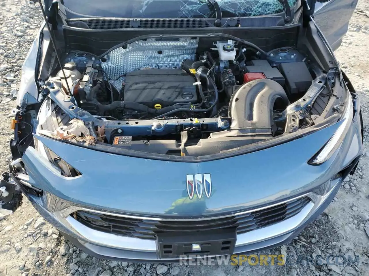 12 fotografías del automóvil dañado KL4AMBS24RB021321 BUICK ENCORE 2024