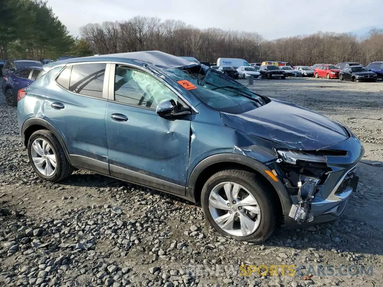 4 fotografías del automóvil dañado KL4AMBS24RB021321 BUICK ENCORE 2024