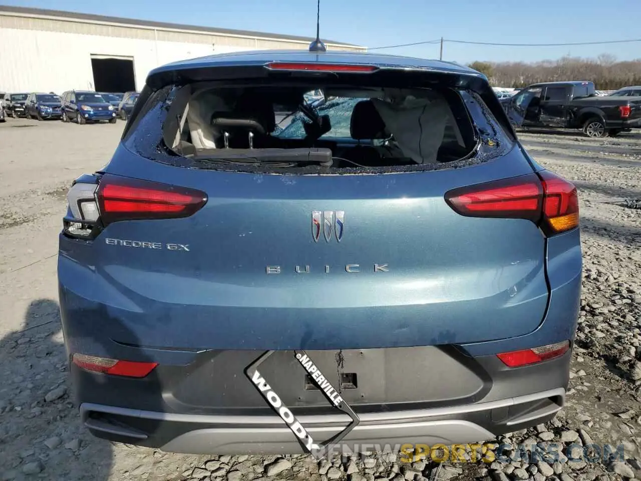6 fotografías del automóvil dañado KL4AMBS24RB021321 BUICK ENCORE 2024