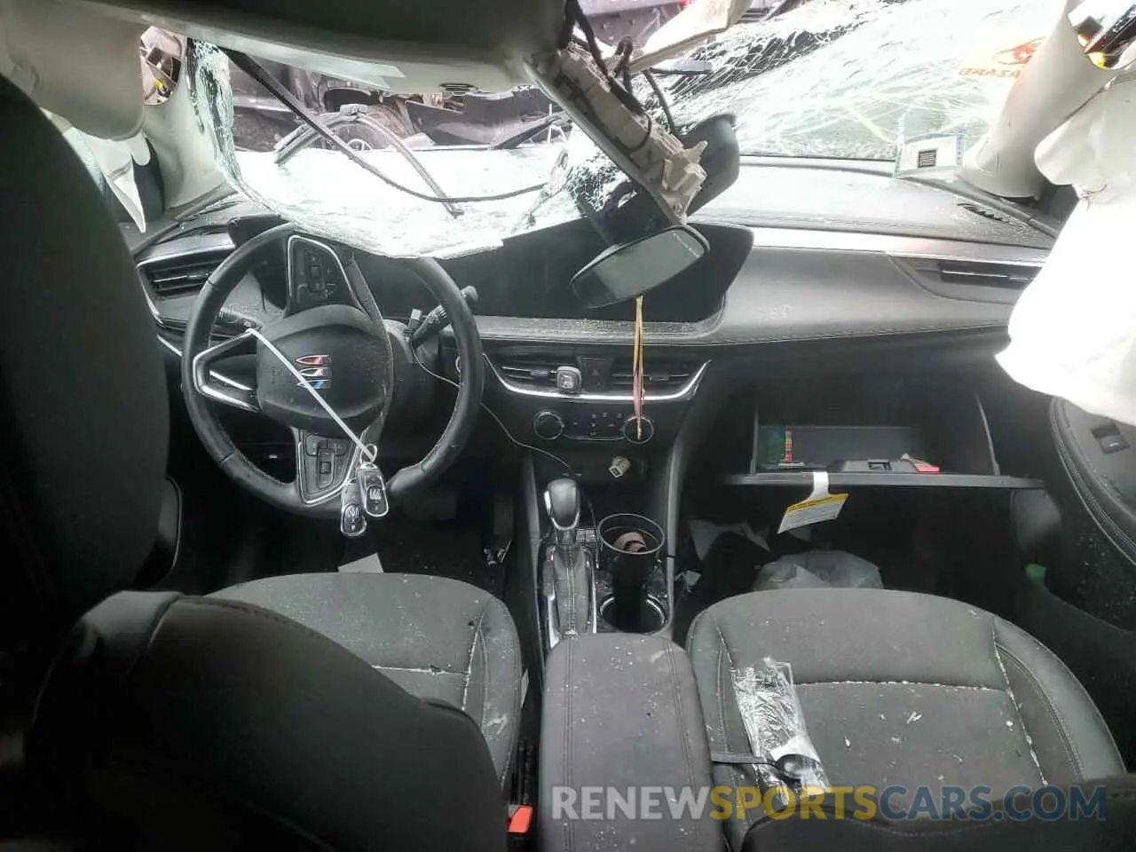 8 fotografías del automóvil dañado KL4AMBS24RB021321 BUICK ENCORE 2024
