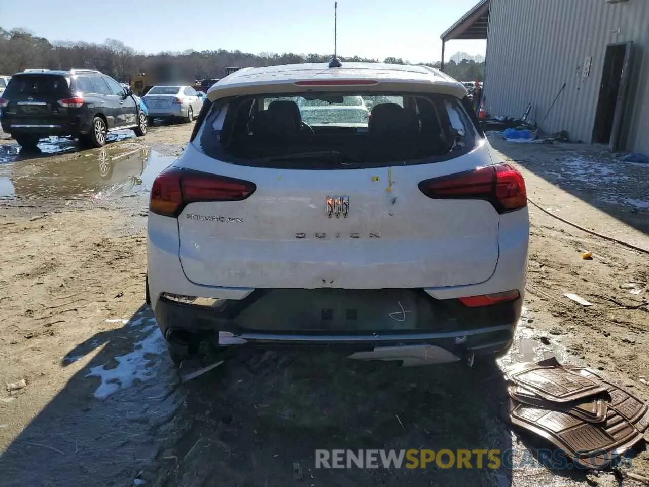 6 fotografías del automóvil dañado KL4AMBS25RB151804 BUICK ENCORE 2024