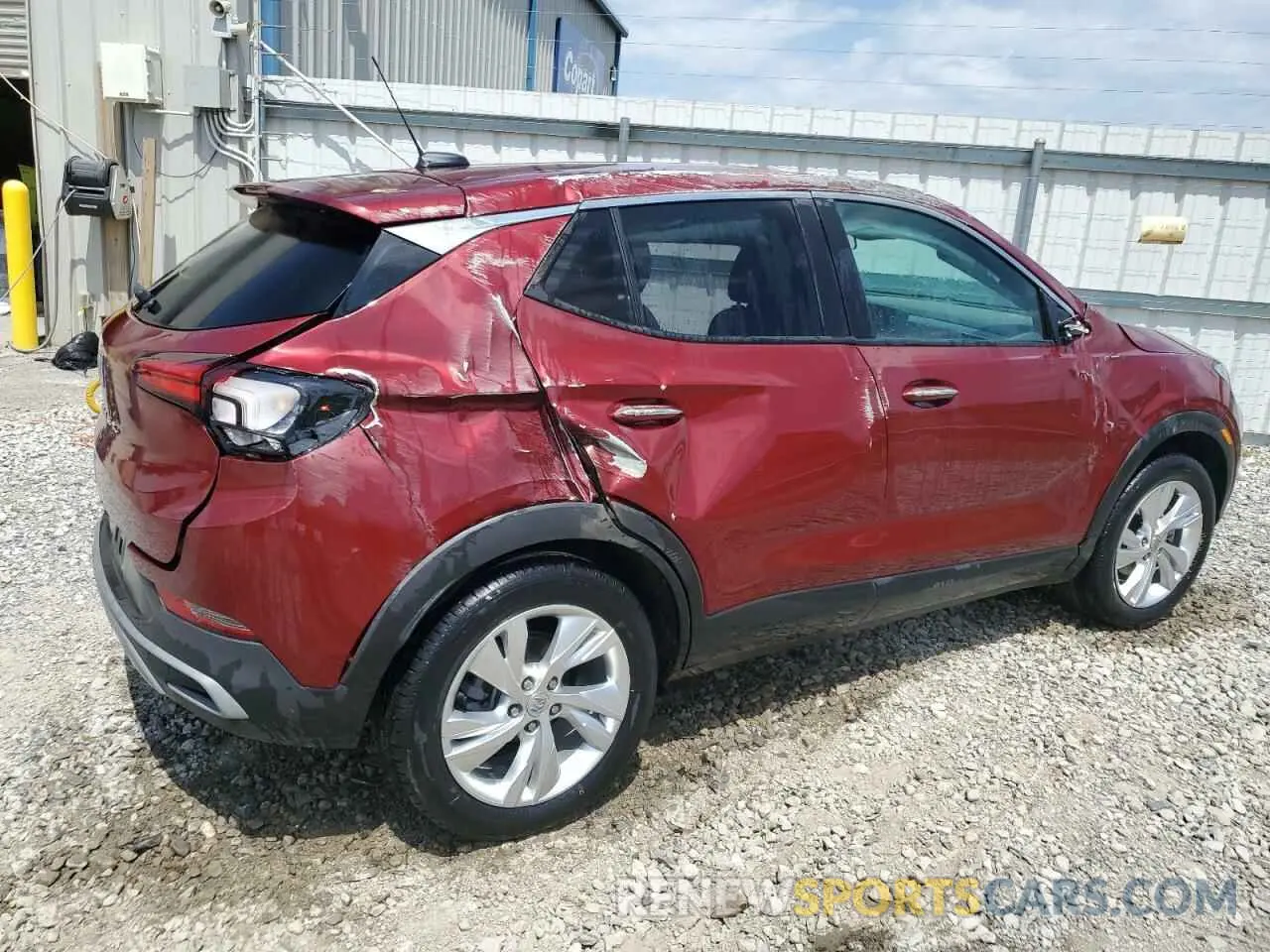 3 fotografías del automóvil dañado KL4AMBS26RB088650 BUICK ENCORE 2024
