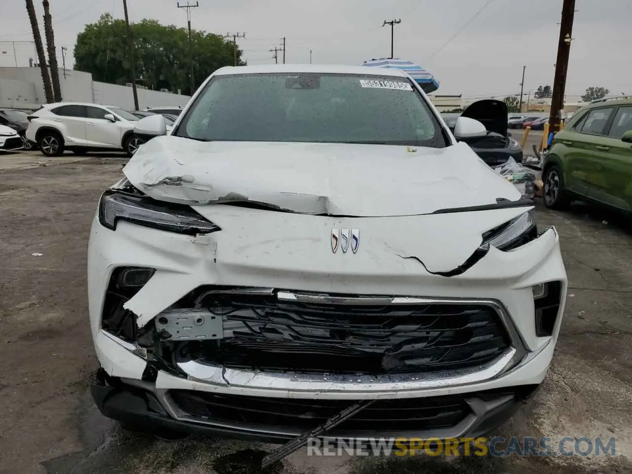 5 fotografías del automóvil dañado KL4AMBS26RB147065 BUICK ENCORE 2024