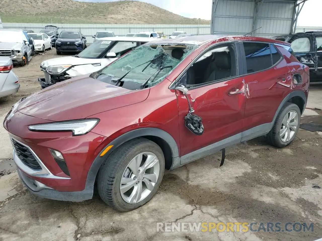 1 fotografías del automóvil dañado KL4AMBS28RB068786 BUICK ENCORE 2024