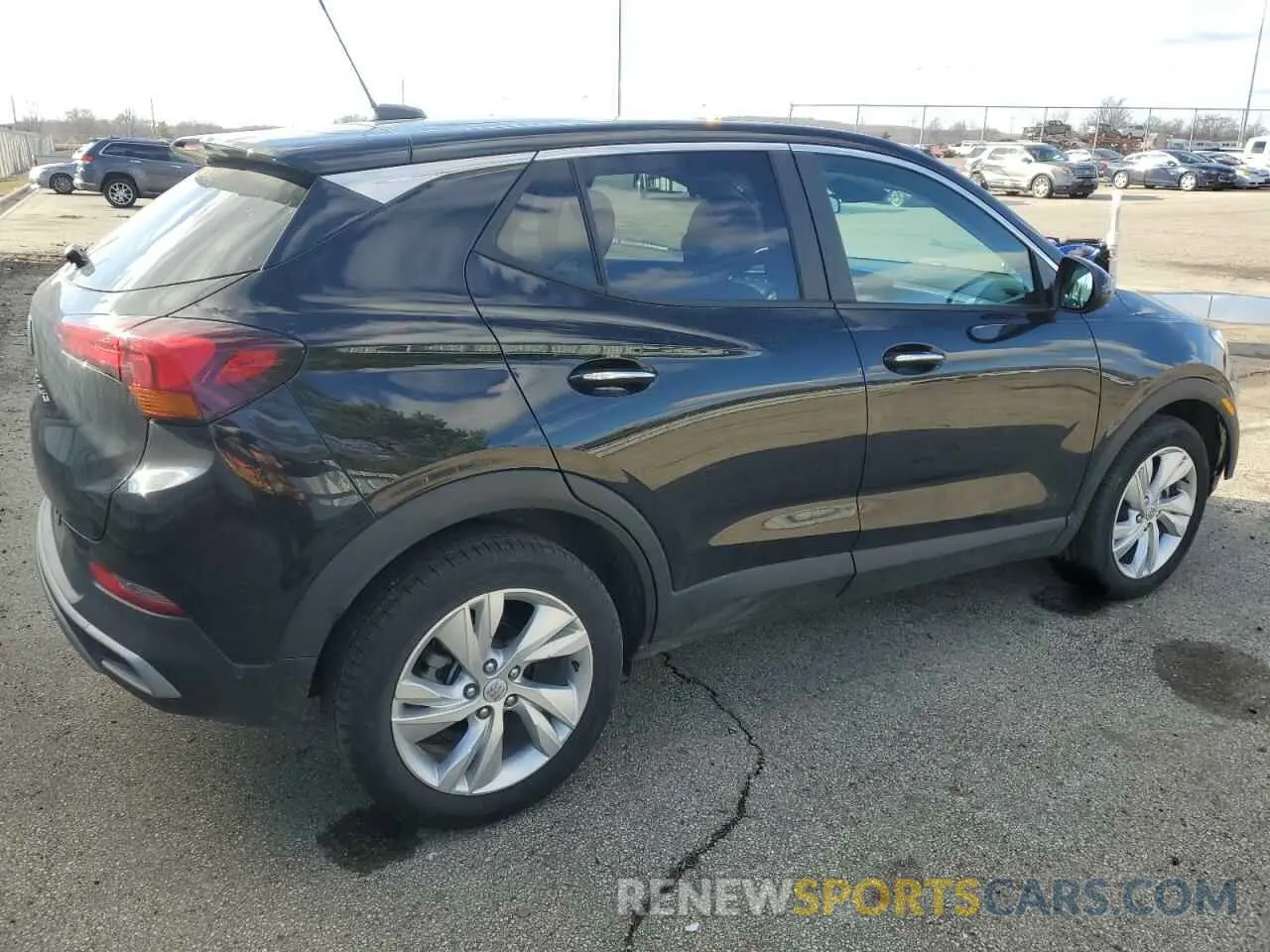3 fotografías del automóvil dañado KL4AMBS28RB076144 BUICK ENCORE 2024