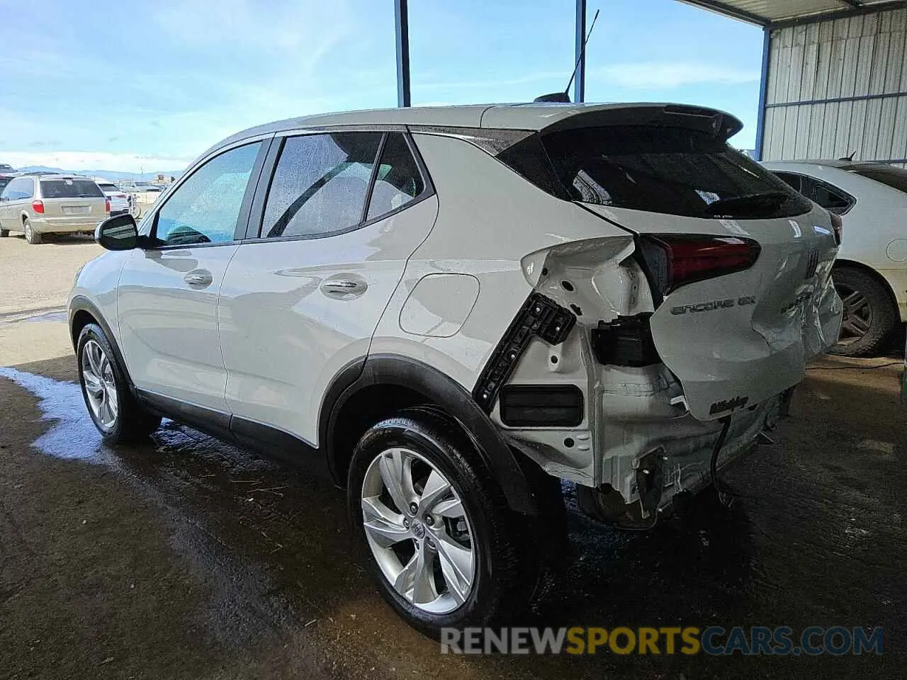 2 fotografías del automóvil dañado KL4AMBS28RB189091 BUICK ENCORE 2024