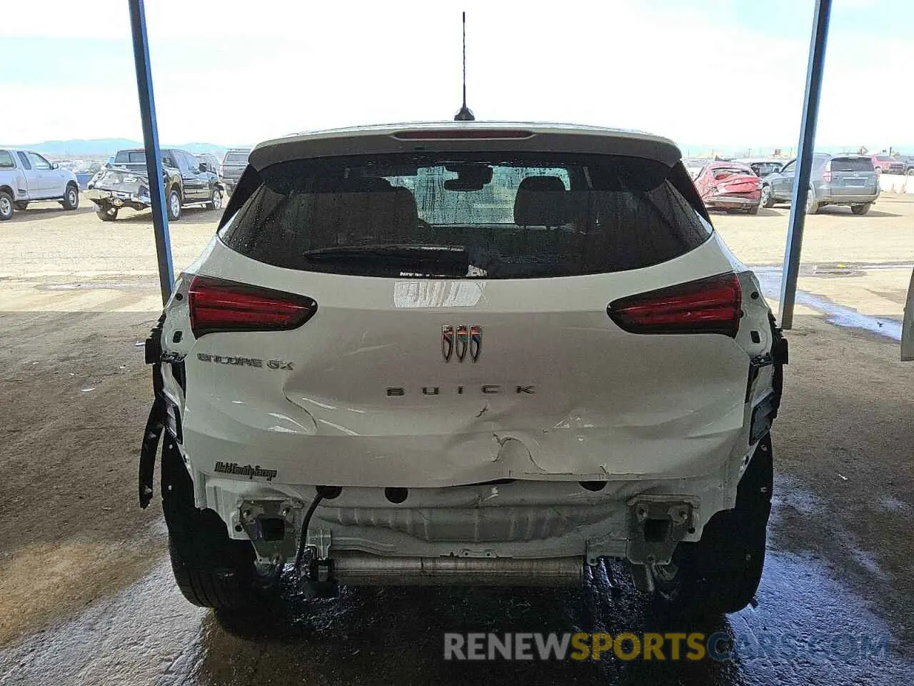 6 fotografías del automóvil dañado KL4AMBS28RB189091 BUICK ENCORE 2024