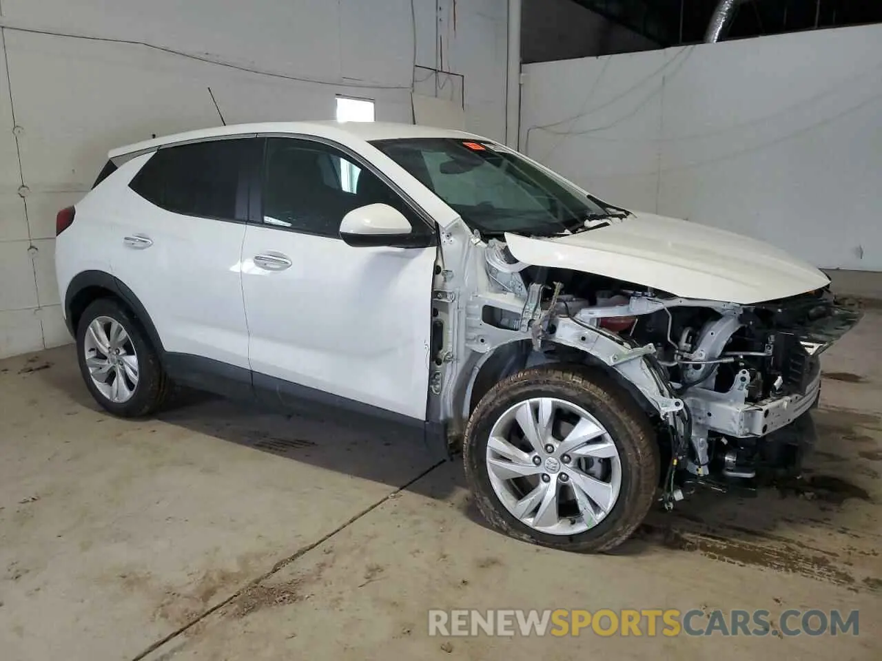 4 fotografías del automóvil dañado KL4AMBS28RB214426 BUICK ENCORE 2024