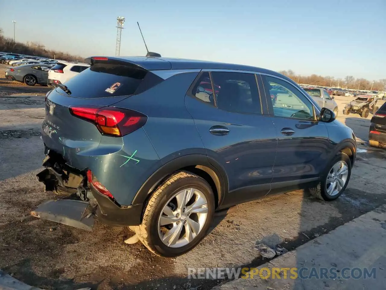 3 fotografías del automóvil dañado KL4AMBS29RB028832 BUICK ENCORE 2024