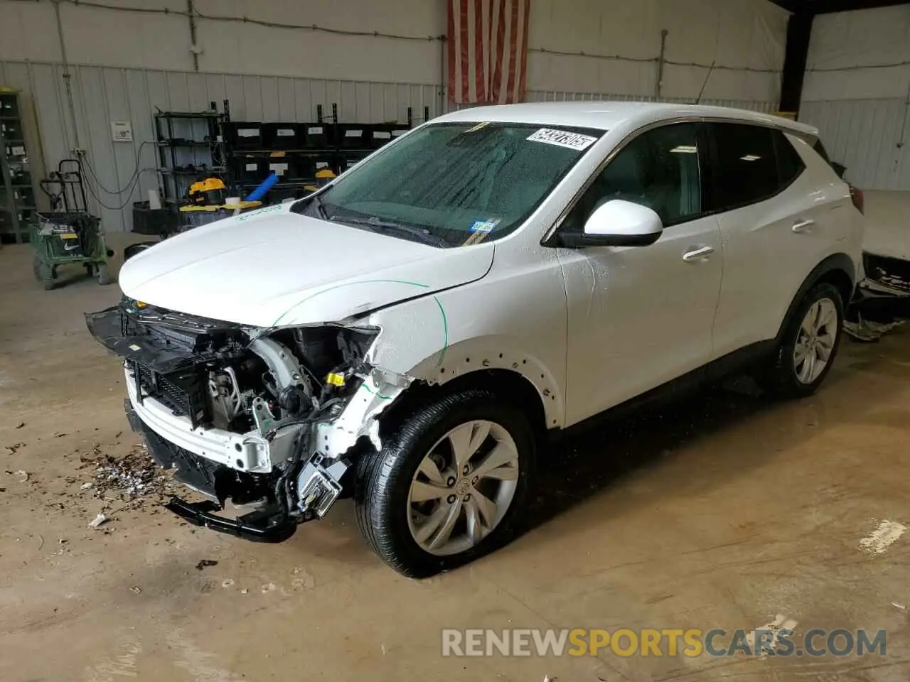 1 fotografías del automóvil dañado KL4AMBS29RB079926 BUICK ENCORE 2024