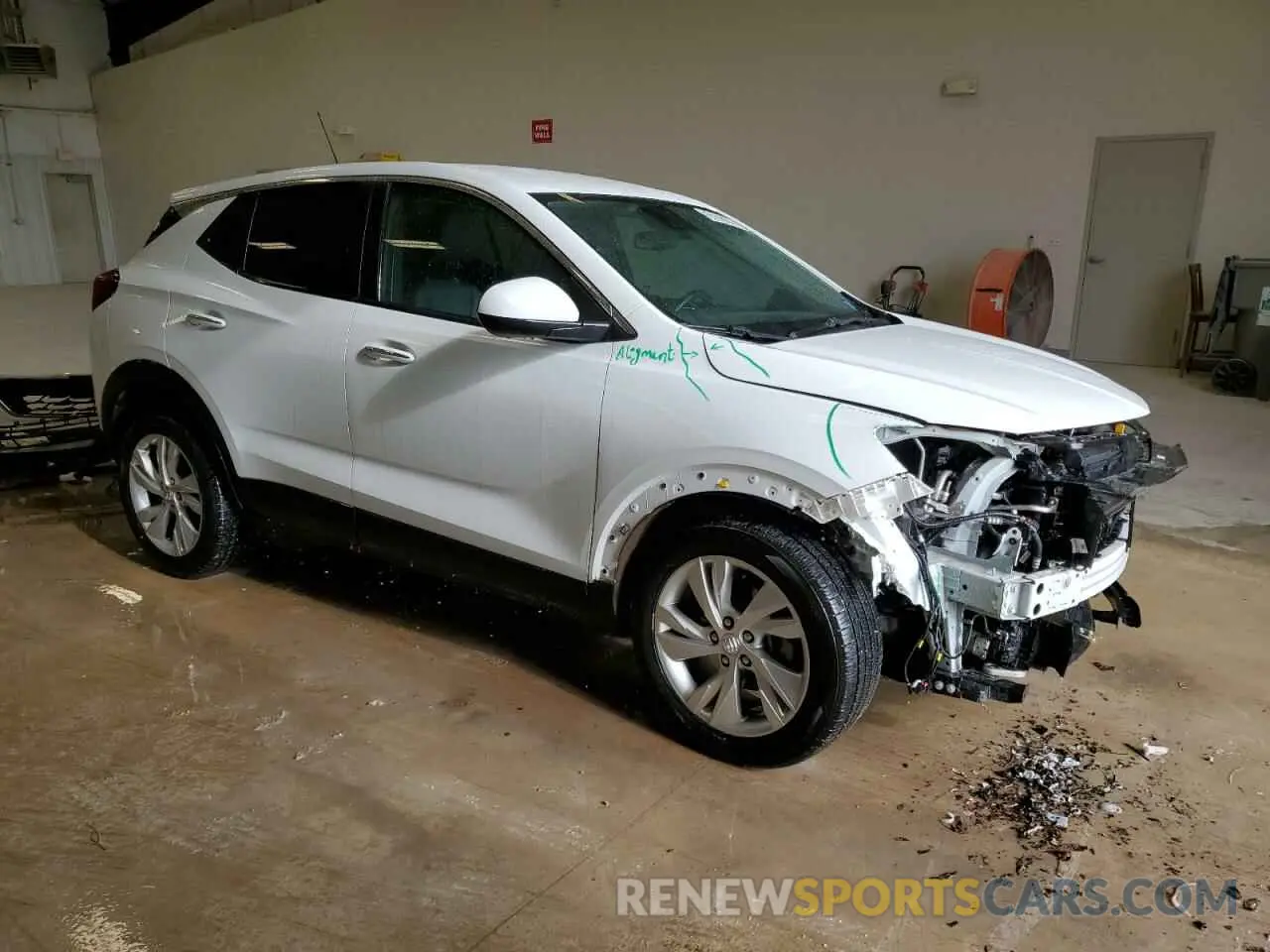 4 fotografías del automóvil dañado KL4AMBS29RB079926 BUICK ENCORE 2024