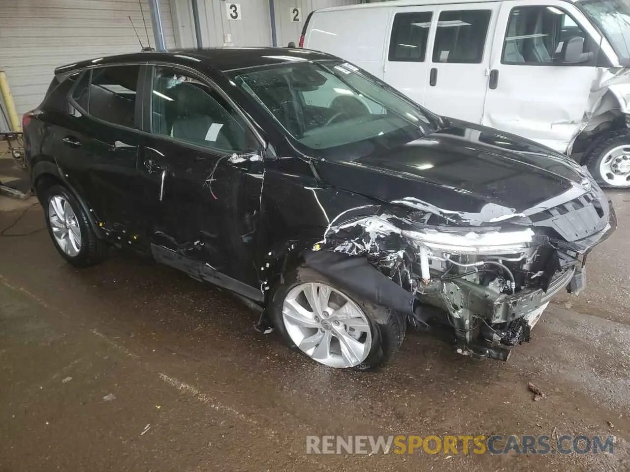 4 fotografías del automóvil dañado KL4AMBS2XRB072869 BUICK ENCORE 2024