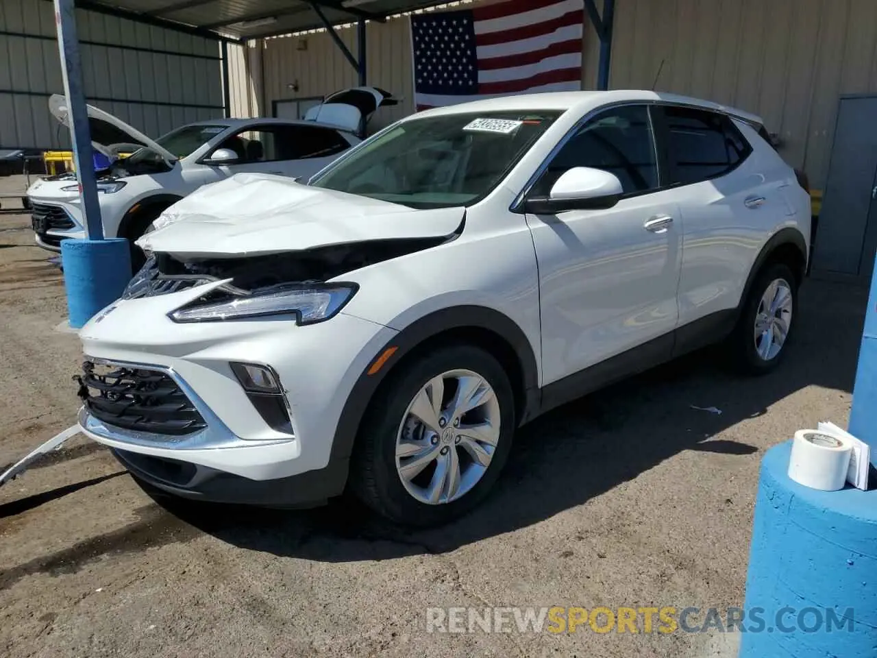 1 fotografías del automóvil dañado KL4AMBS2XRB089042 BUICK ENCORE 2024