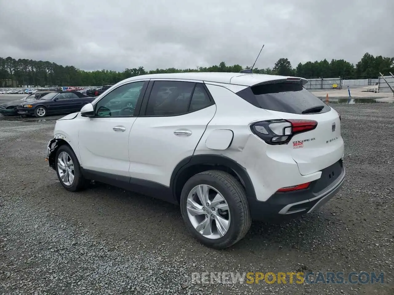 2 fotografías del automóvil dañado KL4AMBSL0RB005318 BUICK ENCORE 2024