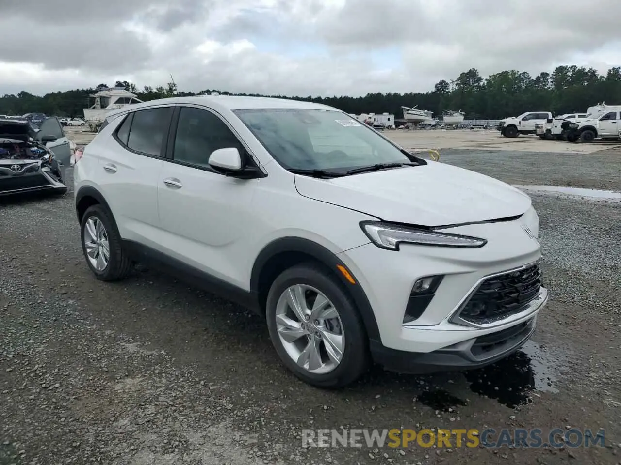 4 fotografías del automóvil dañado KL4AMBSL0RB005318 BUICK ENCORE 2024