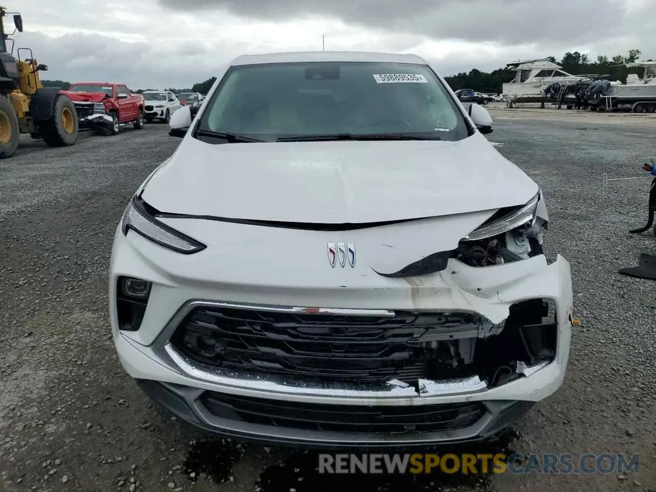 5 fotografías del automóvil dañado KL4AMBSL0RB005318 BUICK ENCORE 2024