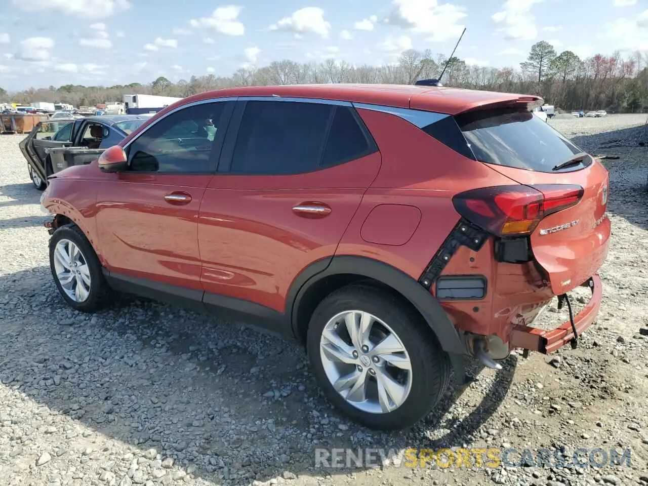 2 fotografías del automóvil dañado KL4AMBSL1RB029028 BUICK ENCORE 2024