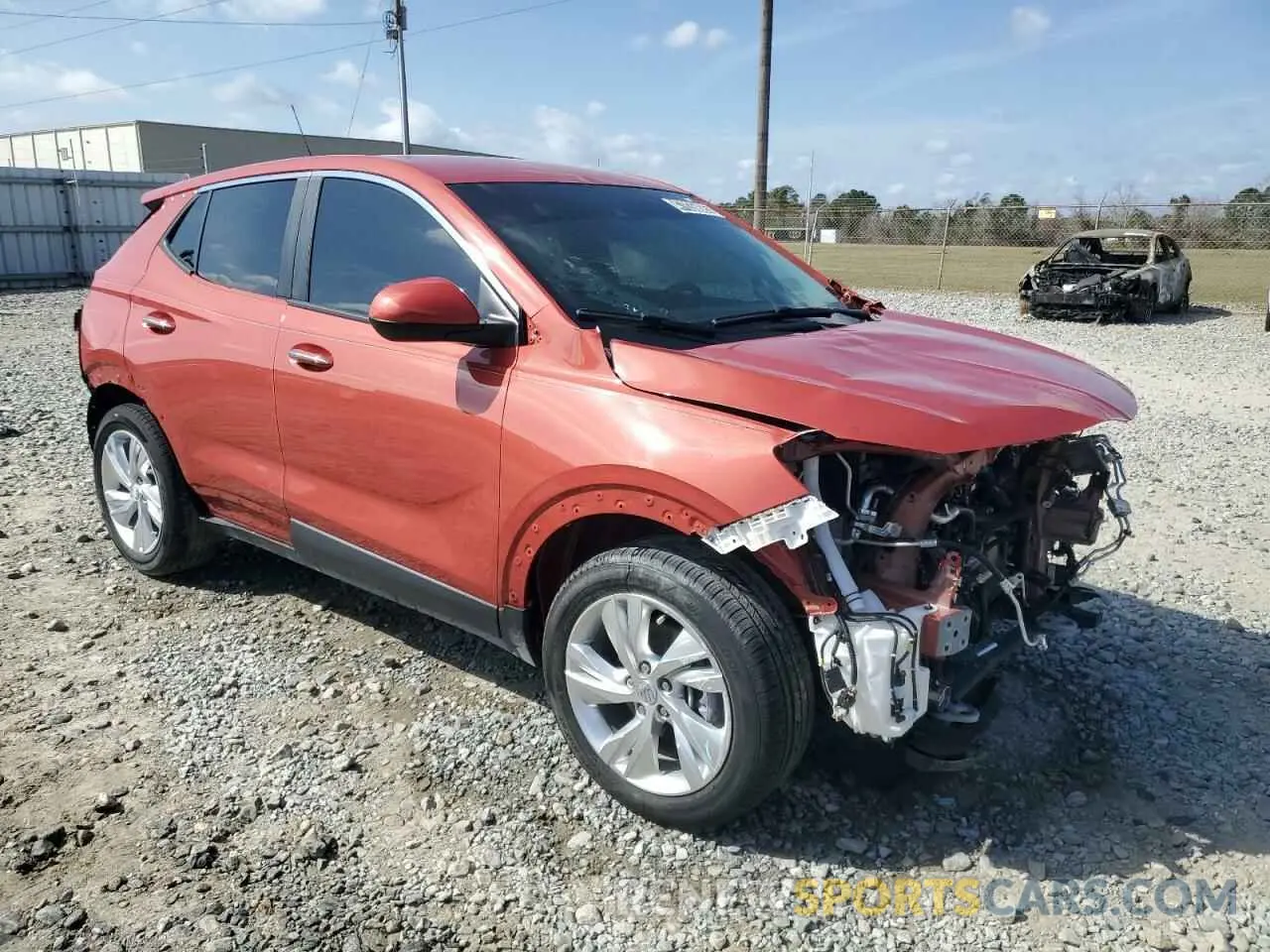 4 fotografías del automóvil dañado KL4AMBSL1RB029028 BUICK ENCORE 2024