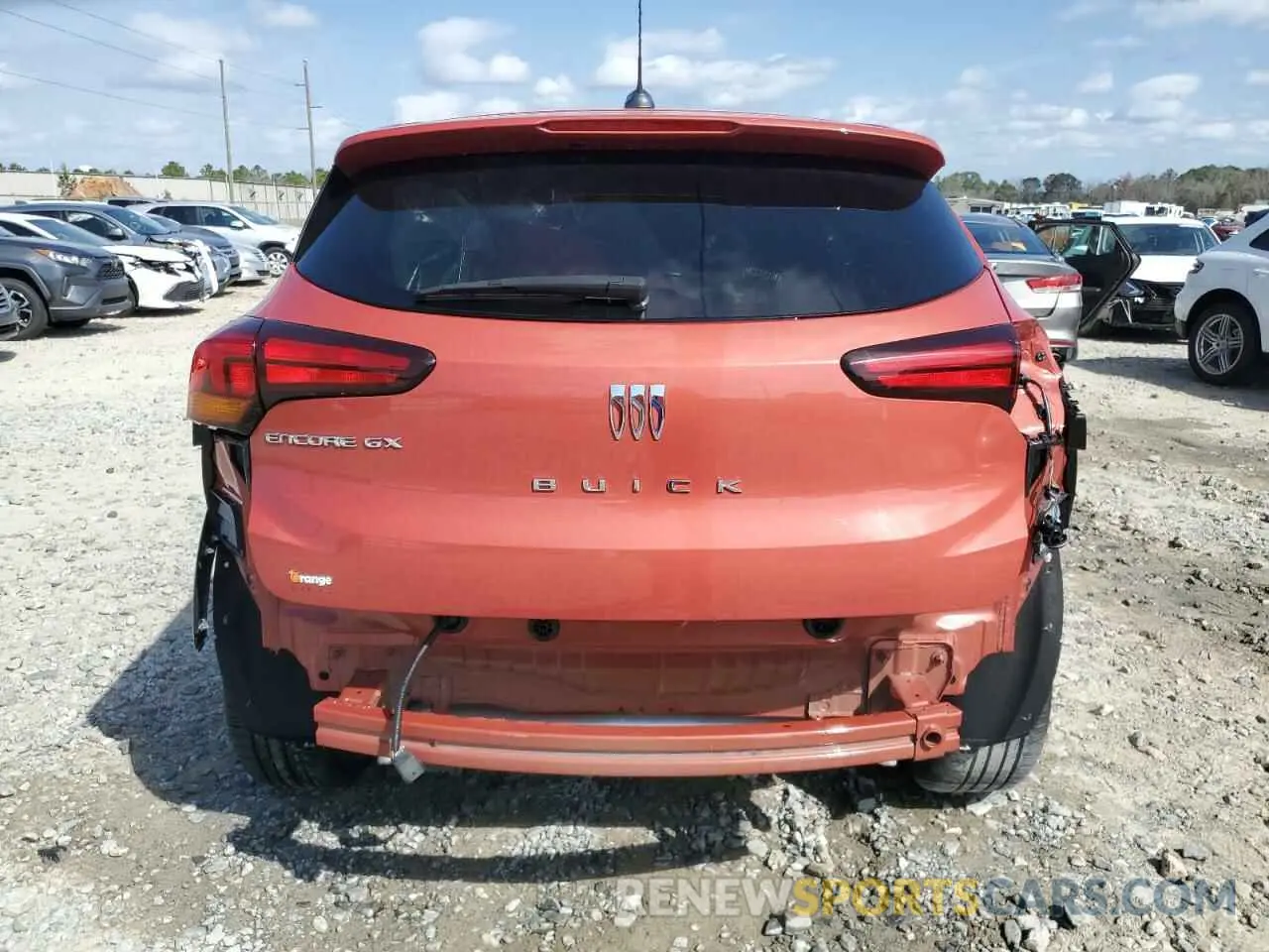 6 fotografías del automóvil dañado KL4AMBSL1RB029028 BUICK ENCORE 2024