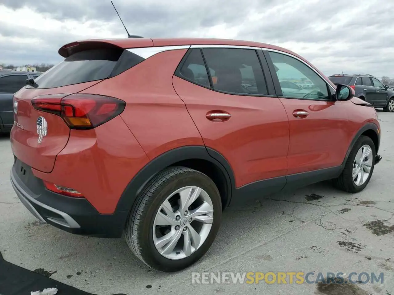 3 fotografías del automóvil dañado KL4AMBSL1RB081579 BUICK ENCORE 2024