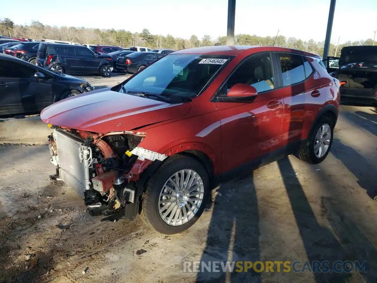 1 fotografías del automóvil dañado KL4AMBSL1RB182170 BUICK ENCORE 2024