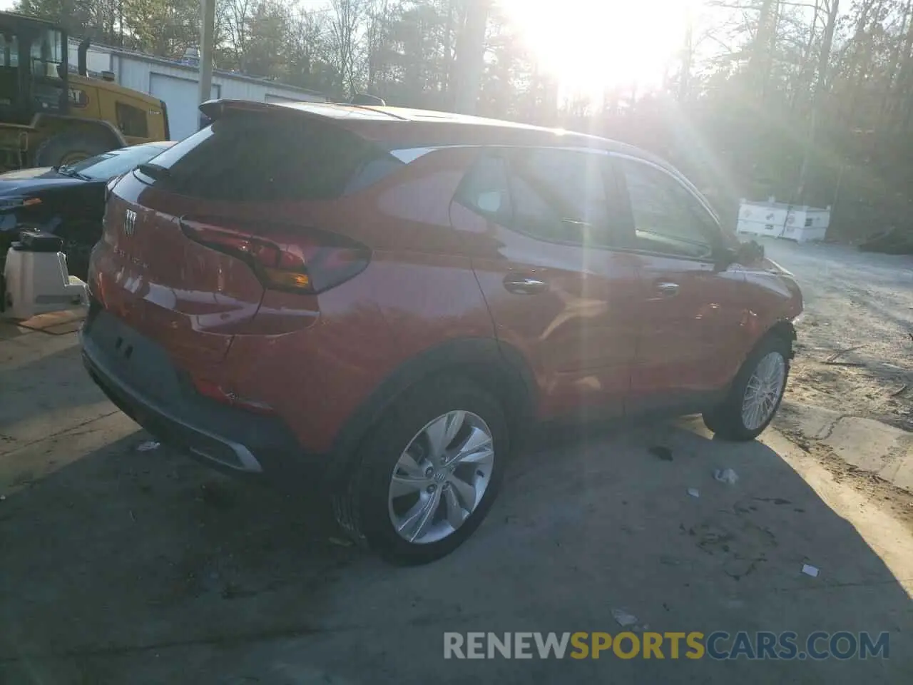 3 fotografías del automóvil dañado KL4AMBSL1RB182170 BUICK ENCORE 2024