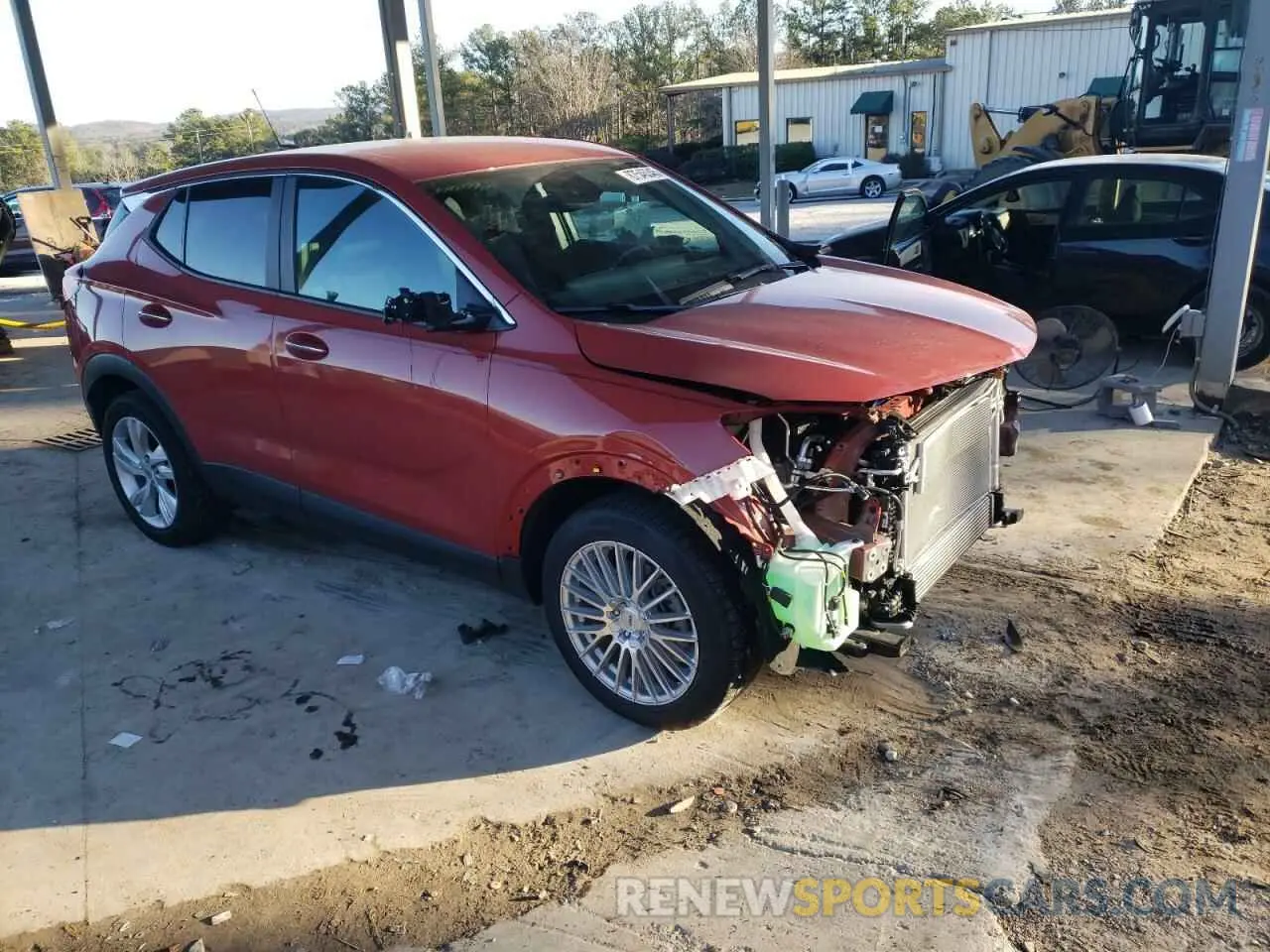 4 fotografías del automóvil dañado KL4AMBSL1RB182170 BUICK ENCORE 2024