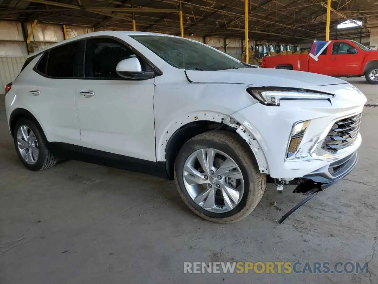 4 fotografías del automóvil dañado KL4AMBSL6RB016517 BUICK ENCORE 2024