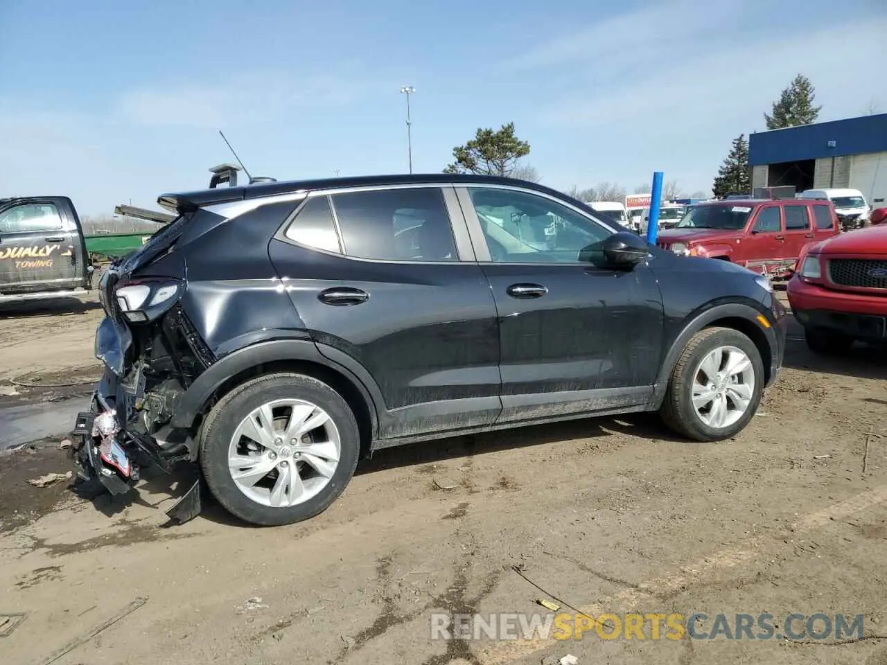 3 fotografías del automóvil dañado KL4AMBSL6RB022088 BUICK ENCORE 2024