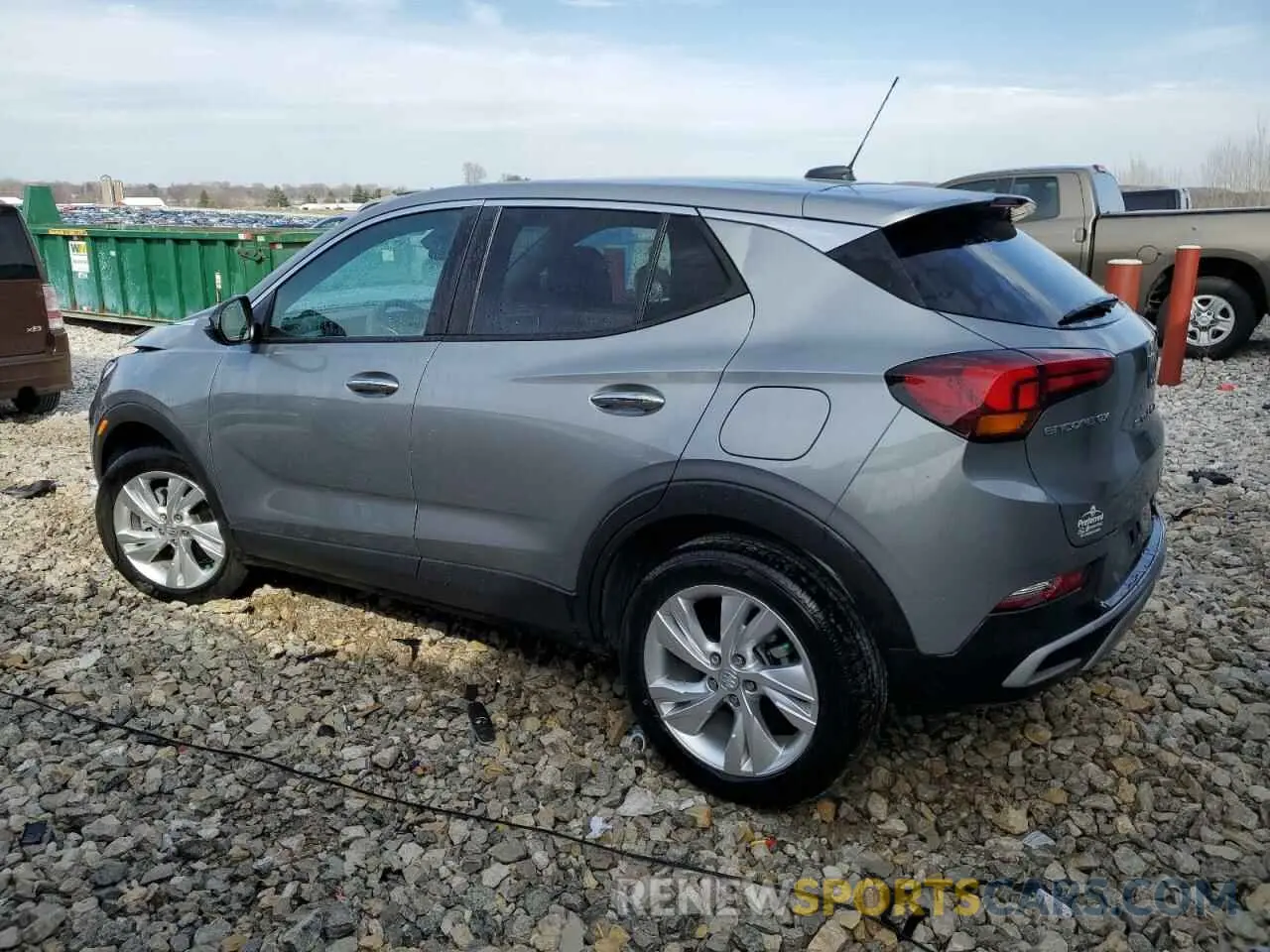 2 fotografías del automóvil dañado KL4AMBSL6RB194721 BUICK ENCORE 2024