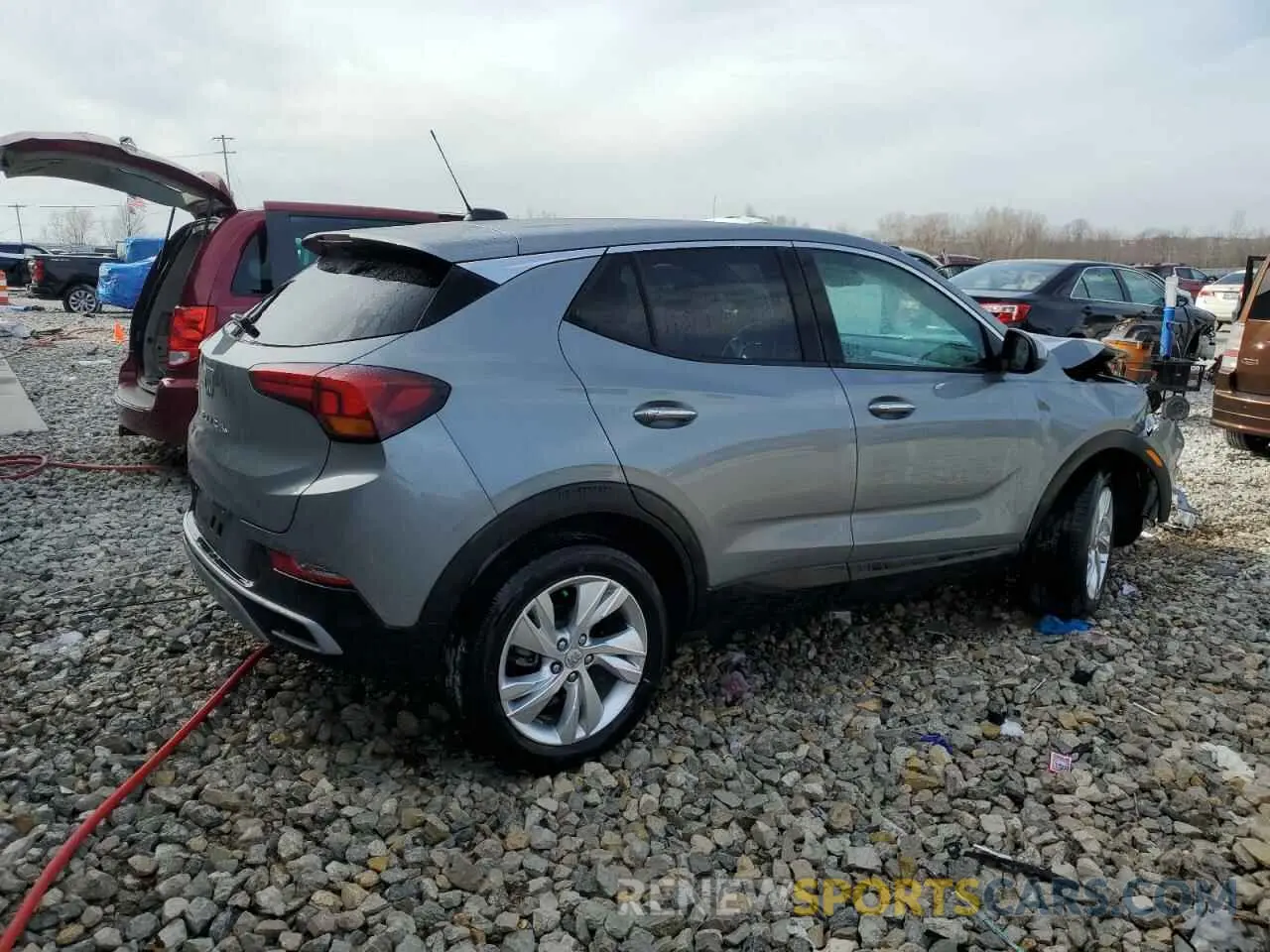 3 fotografías del automóvil dañado KL4AMBSL6RB194721 BUICK ENCORE 2024