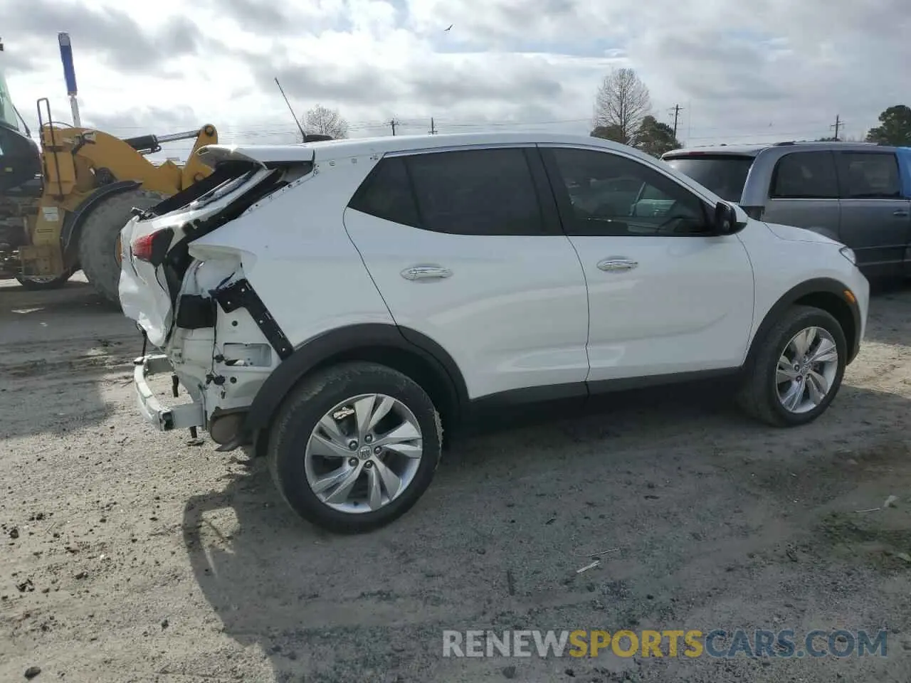 3 fotografías del automóvil dañado KL4AMCSL2RB001860 BUICK ENCORE 2024