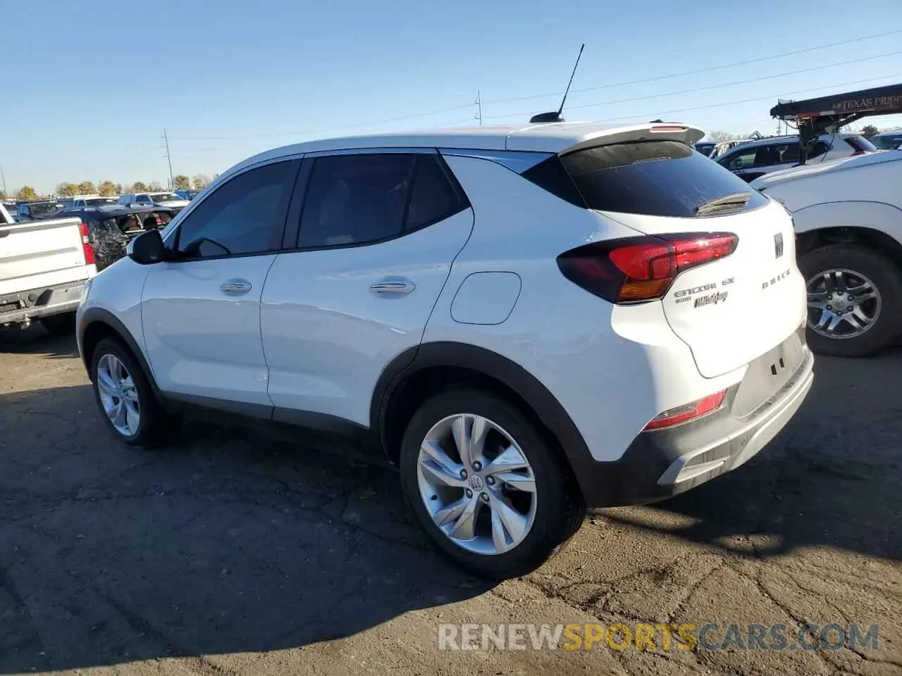 2 fotografías del automóvil dañado KL4AMCSL5RB172053 BUICK ENCORE 2024