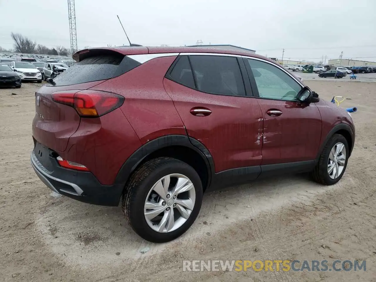 3 fotografías del automóvil dañado KL4AMCSL6RB211927 BUICK ENCORE 2024