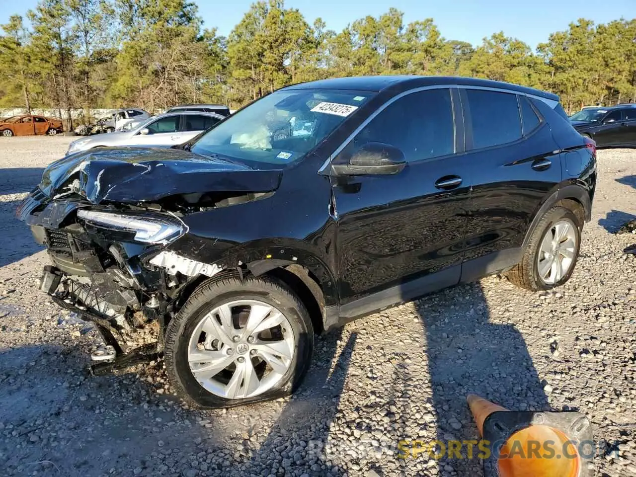1 fotografías del automóvil dañado KL4AMCSL7RB216831 BUICK ENCORE 2024