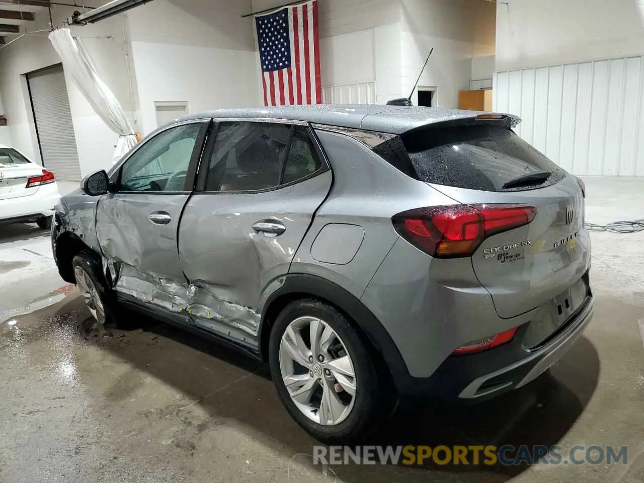 2 fotografías del automóvil dañado KL4AMCSL9RB000706 BUICK ENCORE 2024