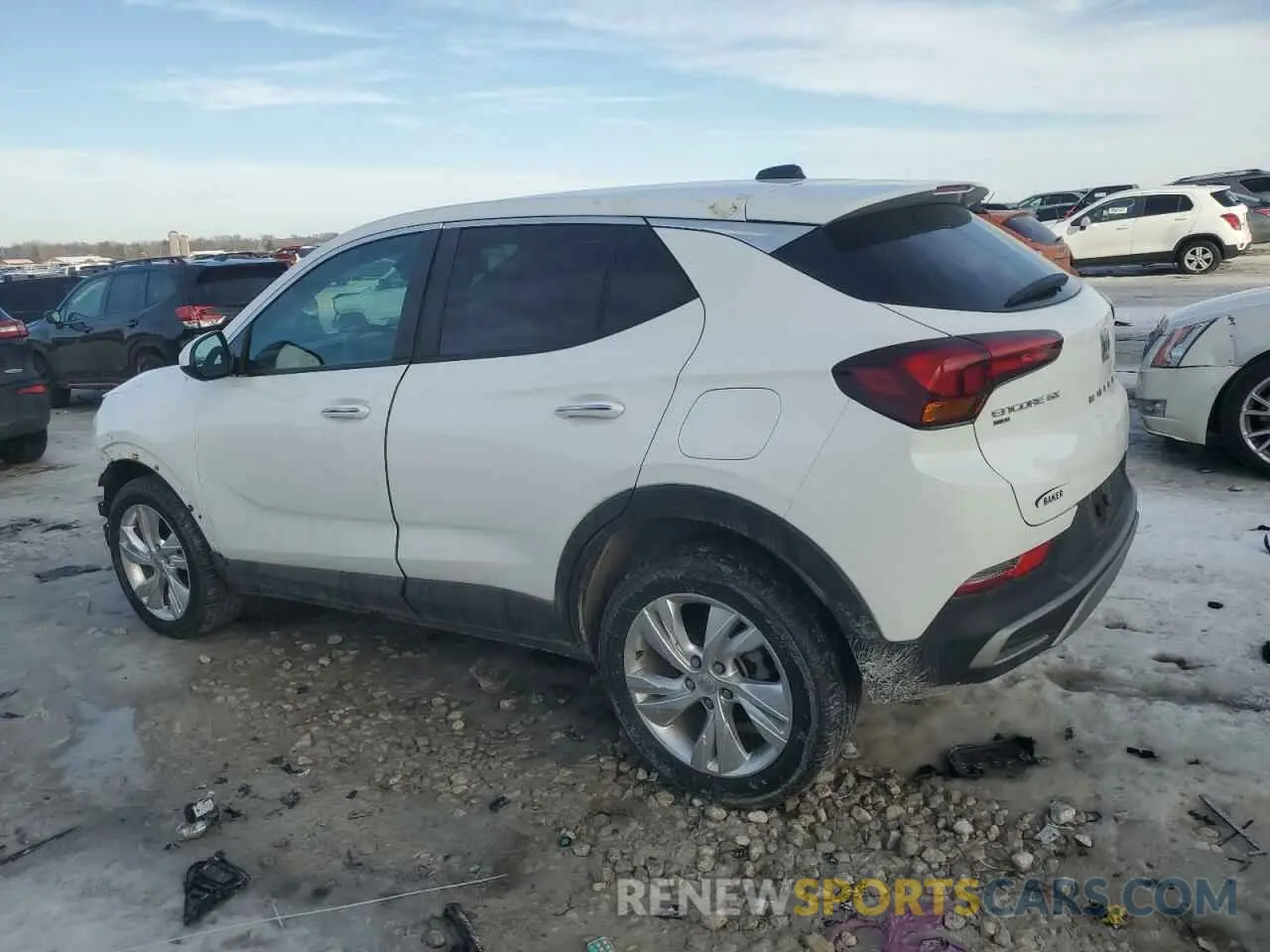 2 fotografías del automóvil dañado KL4AMCSLXRB008491 BUICK ENCORE 2024