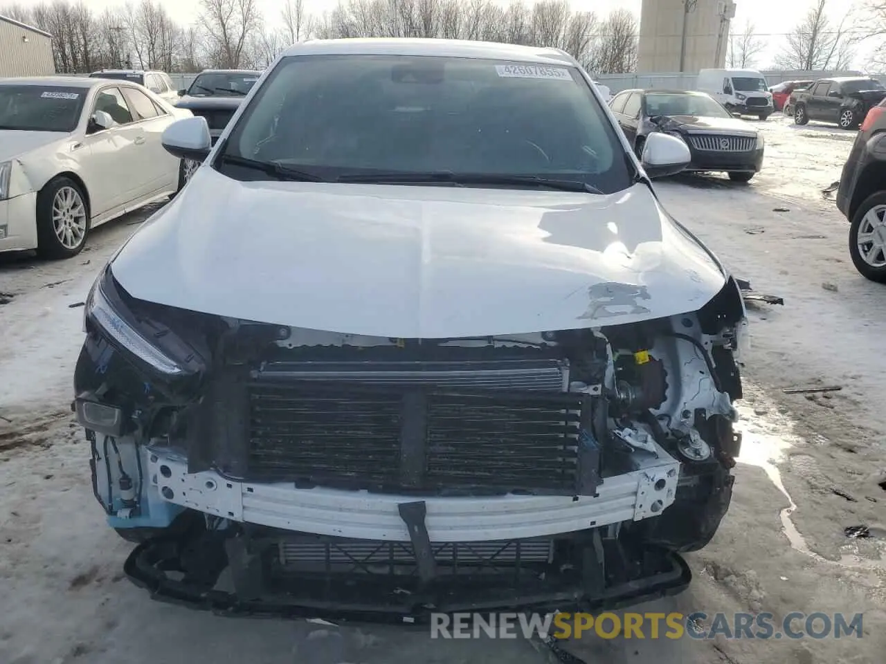 5 fotografías del automóvil dañado KL4AMCSLXRB008491 BUICK ENCORE 2024
