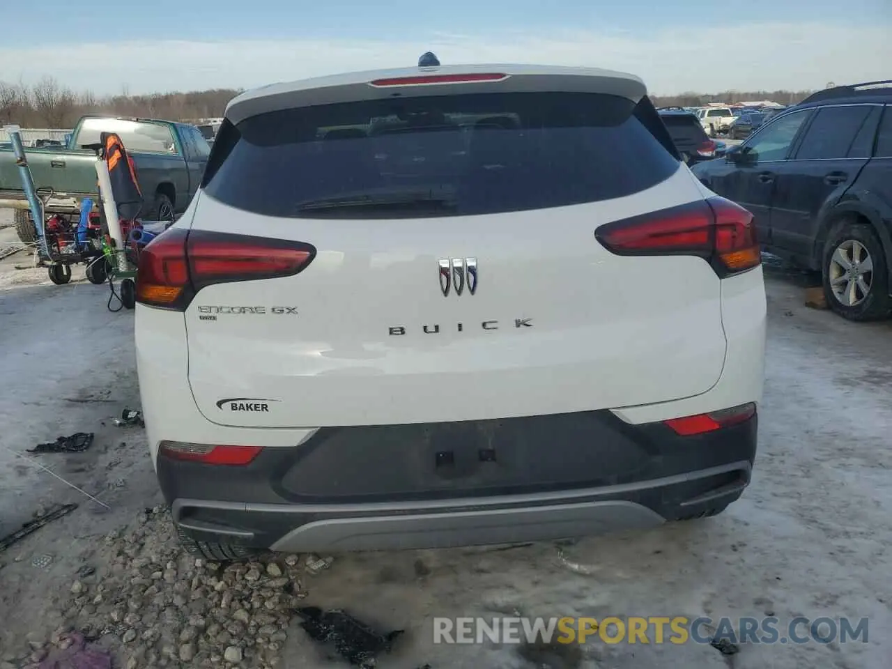 6 fotografías del automóvil dañado KL4AMCSLXRB008491 BUICK ENCORE 2024