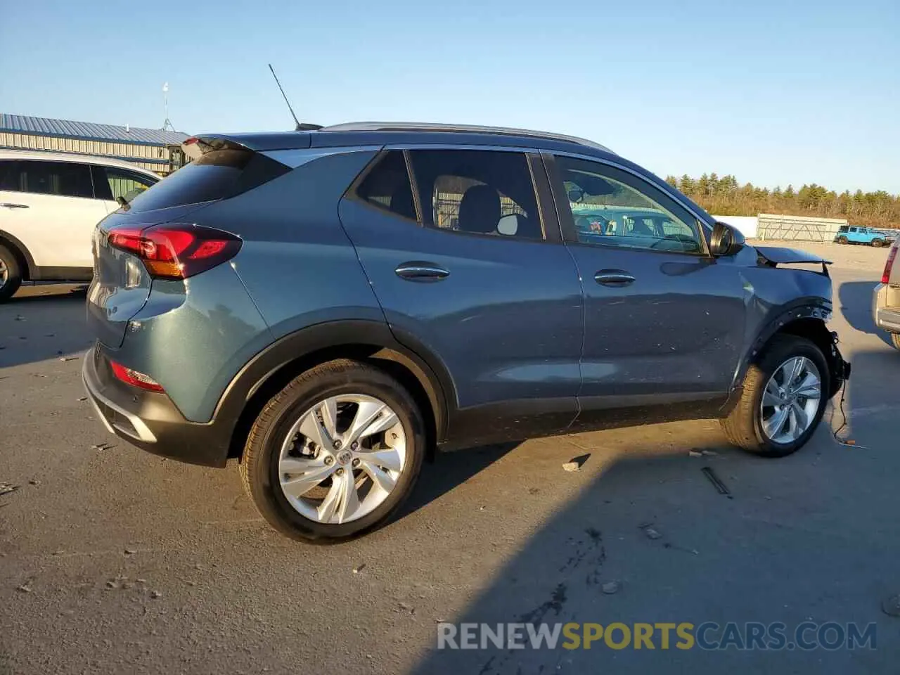 3 fotografías del automóvil dañado KL4AMCSLXRB151117 BUICK ENCORE 2024