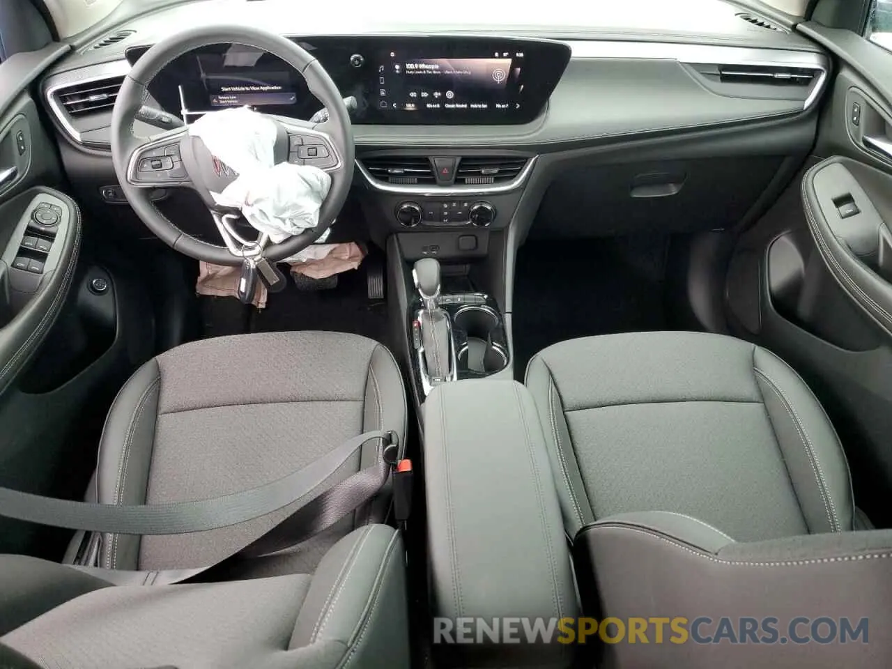 8 fotografías del automóvil dañado KL4AMCSLXRB151117 BUICK ENCORE 2024