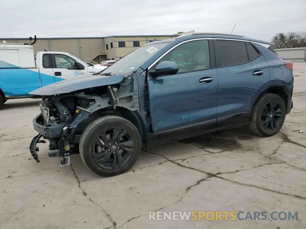 1 fotografías del automóvil dañado KL4AMDSL1RB009342 BUICK ENCORE 2024