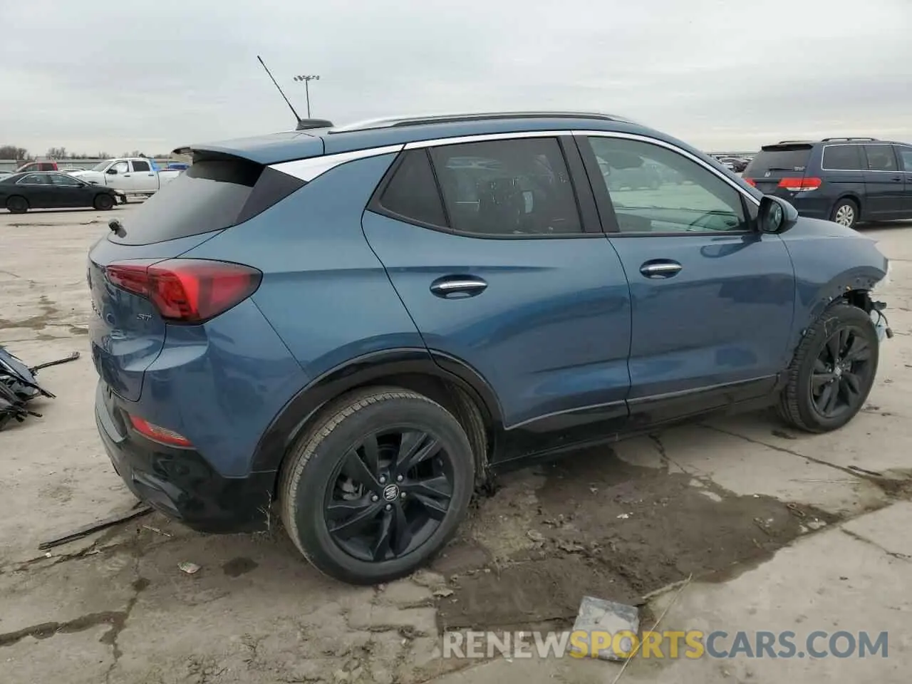 3 fotografías del automóvil dañado KL4AMDSL1RB009342 BUICK ENCORE 2024