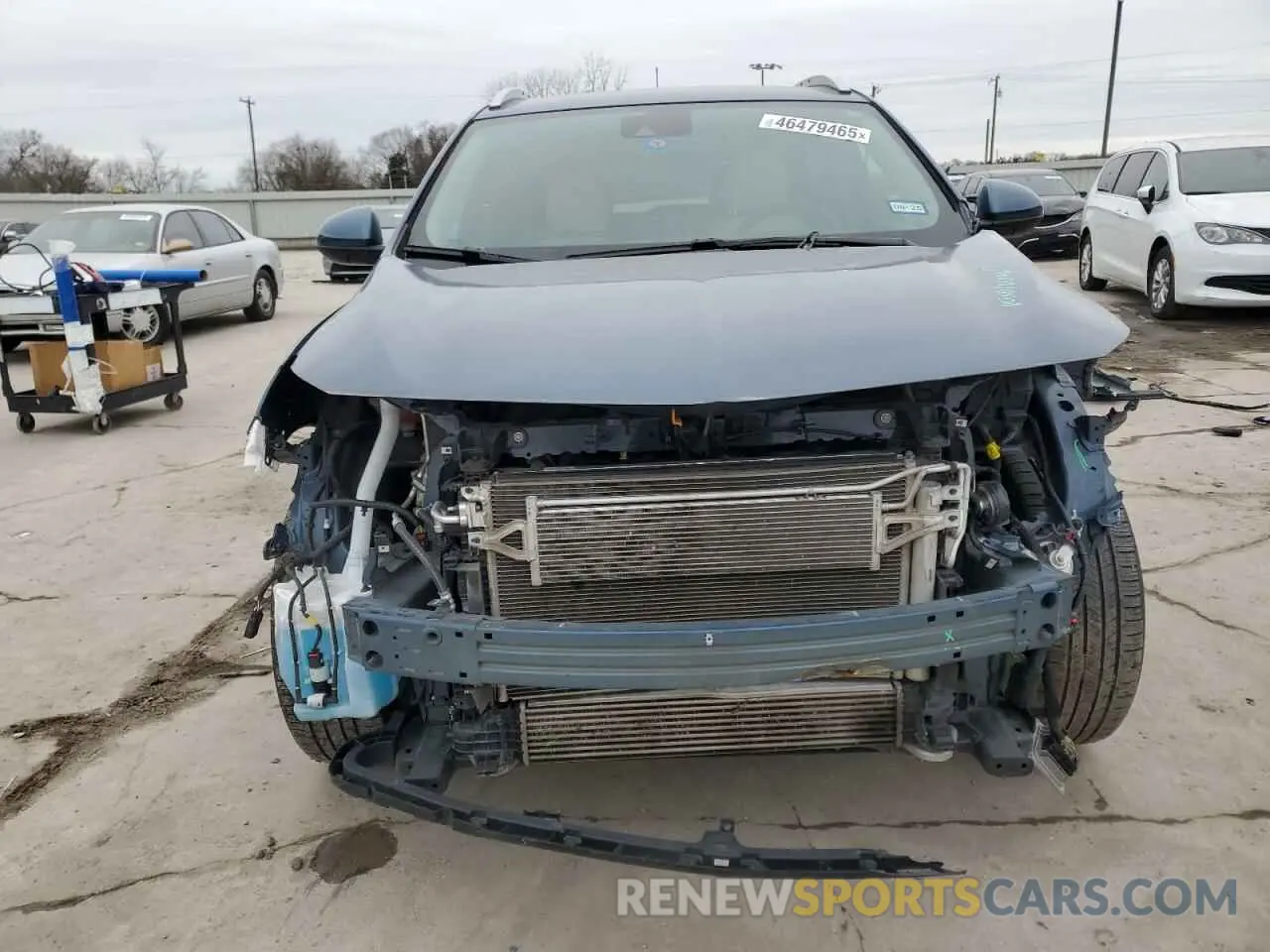 5 fotografías del automóvil dañado KL4AMDSL1RB009342 BUICK ENCORE 2024