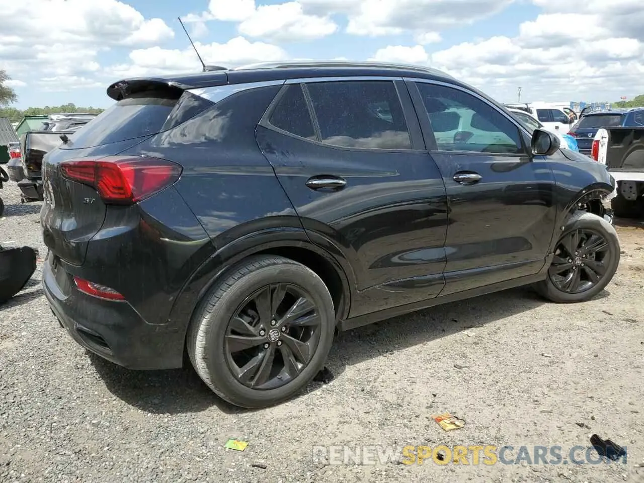 3 fotografías del automóvil dañado KL4AMDSL2RB041975 BUICK ENCORE 2024