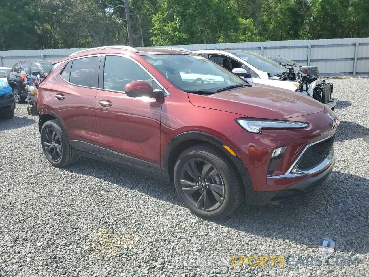 4 fotografías del automóvil dañado KL4AMDSL2RB208786 BUICK ENCORE 2024