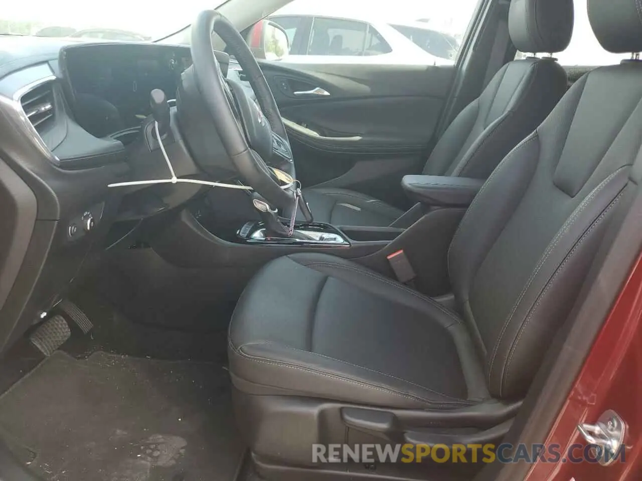 7 fotografías del automóvil dañado KL4AMDSL2RB208786 BUICK ENCORE 2024