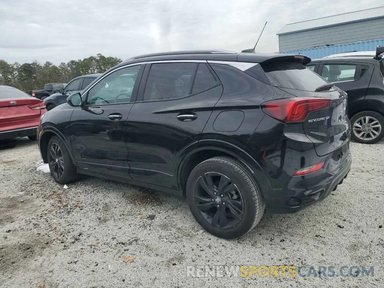 2 fotografías del automóvil dañado KL4AMDSL3RB042228 BUICK ENCORE 2024